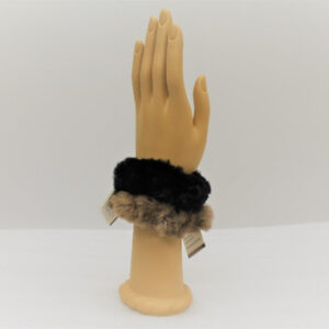 Dene Fur Clouds Beaver Scrunchy